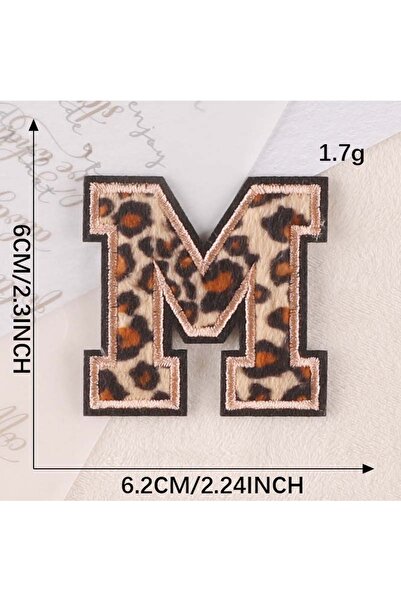 Choice10 شارات حروف الأبجدية الإنجليزية من MA إلى Z، ملصقات تطريز بنقشة مطبوع...