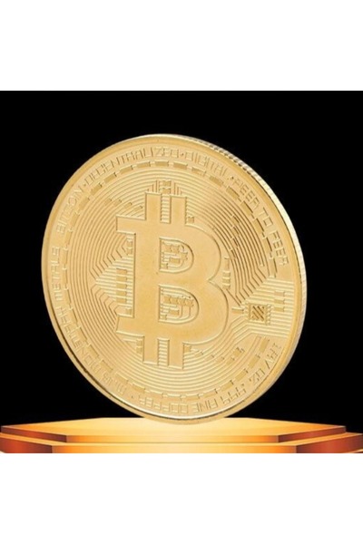 Choice 1pcs 1pcs Bitcoin Gold Coins Virtual Coins Commemorative Coins Small G...