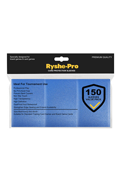 Choice20 150pcs Blue 100PCS 66x91mm Matte Standard Size Card Sleeves TCG Trad...