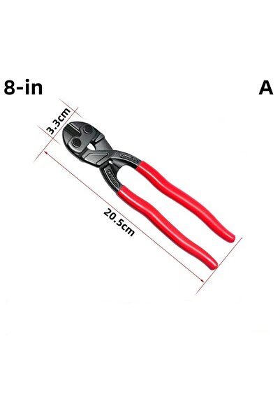 Choice3 قاطع براغي 8 في 10 بوصة، قاطع براغي عالي الرافعة مزود بشق ونابض، قاطع...