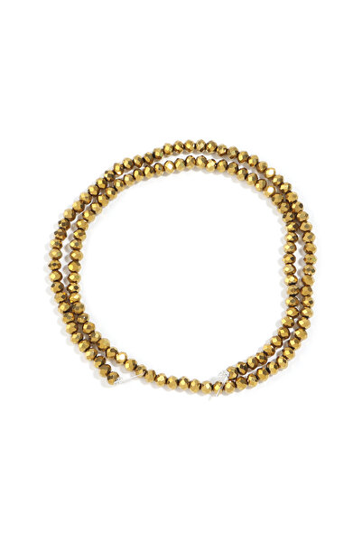 choice2 3x2mm-ap130pcs 3/4/6/8/10mm Faceted Shape Crystal Beads Gold Color Au...