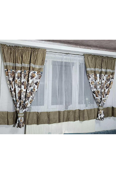 OEM Unique set of curtains + decorative drapes for living room bedroom, WIDTH...