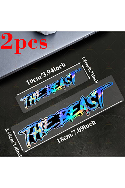 Choice4 كما في الصورة (قطعتان) HT-THE3 عبوة كومبو بمقاسين ملصق دراجة نارية TH...