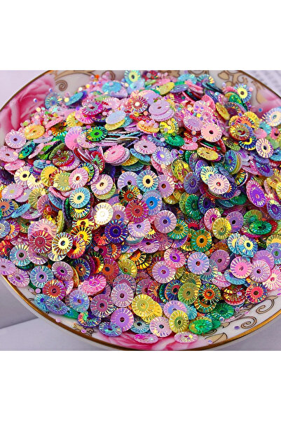 choice2 6mm Mix Colors 30g 3000Pcs 6mm Round Wheel Flower Gold Plating Loose ...