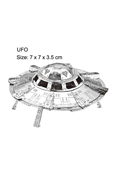 Choice23 UFO 3D Metal Puzzles J-20 J-10B SU-34 KA-50 Fighter UFO RAH-66 Helic...