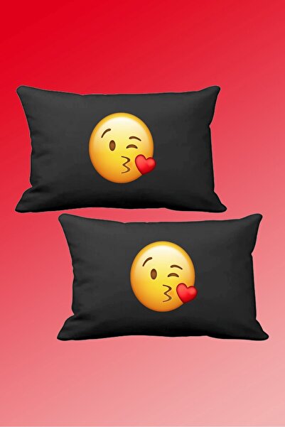 AN Trend Moda Perna romantică cu emoji, cu design de sărut cu inimă, un cadou...