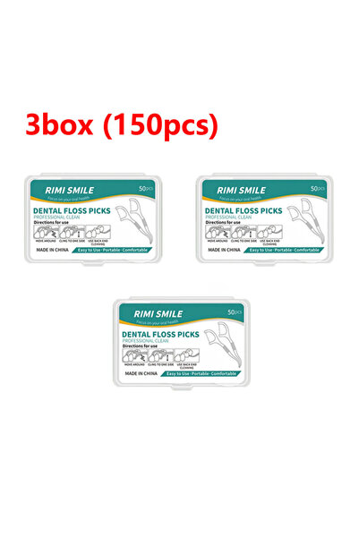 Choice4 علبة C607-3 تحتوي على 1000/600/300/150 قطعة - خيط تنظيف أسنان فائق ال...