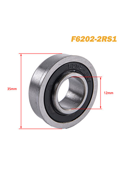 Choice3 F62022RS1 Bearing F6202 F6202RS F6202-16-2RS 13x35x11MM Flange ABEC-1...