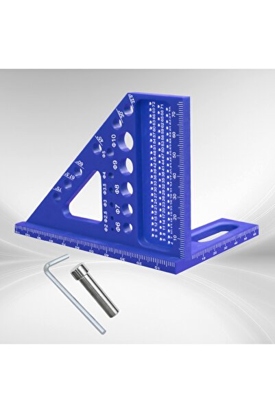 choice2 منقلة زاوية متعددة الاستخدامات للأعمال الخشبية، قطعة واحدة، لون أزرق،...