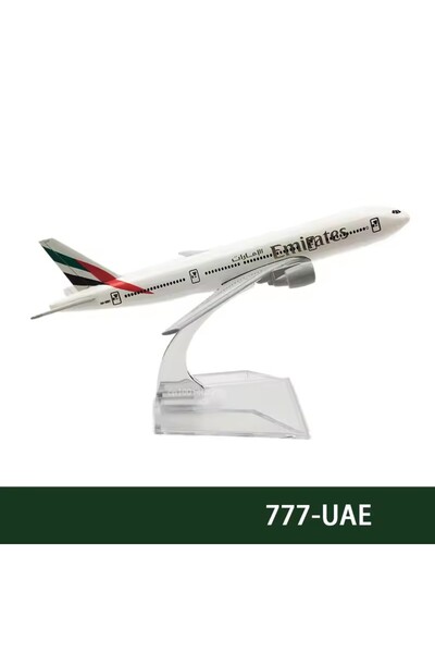 Choice31 طائرة 777-UAE، مصنوعة من سبيكة مصبوبة، بطول 16 سم، من طرازات 737 و74...
