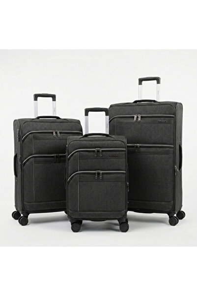 Shihon Shehon 3-Piece Fabric Travel Bag Set