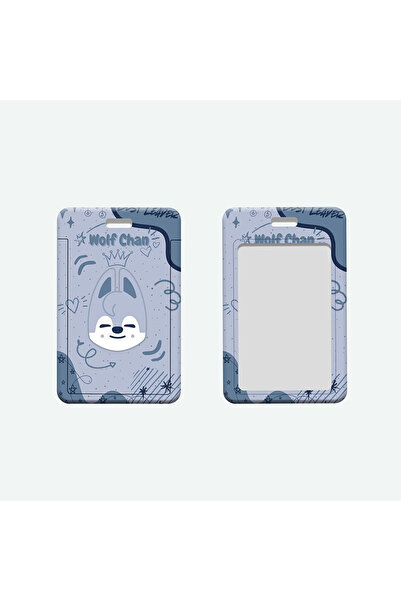 Choice7 حامل بطاقات هوية بلاستيكي صغير الحجم (ثلاث بوصات) بتصميم كرتوني من ست...