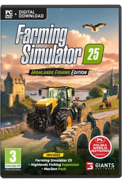 Giants Software Jocul pentru PC CENEGA Farming Simulator 25 Highlands Fishing...