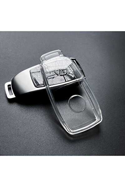 choice2 C Clear Soft TPU Key Cover for Mercedes-Benz GLC/GLE/E-Class/C-Class ...