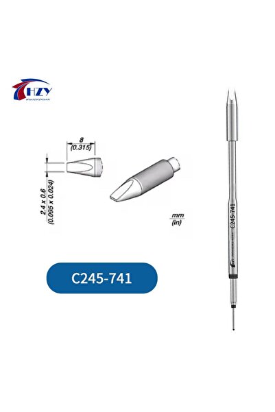 Choice9 C245-741 HZY C245 رؤوس مكواة لحام كهربائية بدرجة حرارة ثابتة T245 محط...