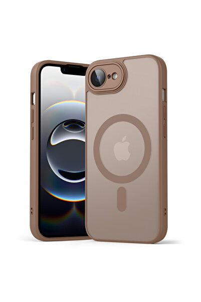 Choice khaki For iPhone 16E Luxury Matte Magnetic Translucent Case For iPhone...