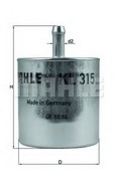 Mahle Original Filtru de combustibil KL 315