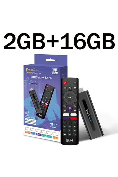 Choice4 جهاز TV98 ATV الذكي، يعمل بنظام Android 14، معالج Allwinner H313، يدع...