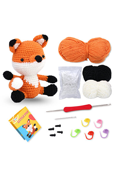 Choice7 مجموعة فوكس ميوسي للحياكة مع خيوط، إبرة حياكة للمبتدئين مع دروس فيديو...