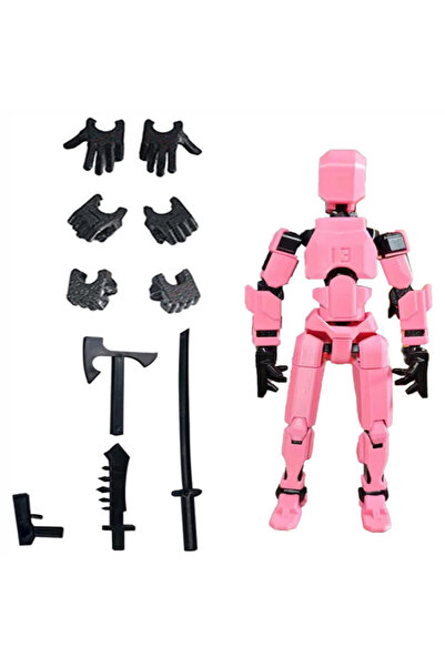 choice2 06 دمية عرض أزياء مطبوع ثلاثية الأبعاد، روبوت متحرك متعدد الأشكال، لع...