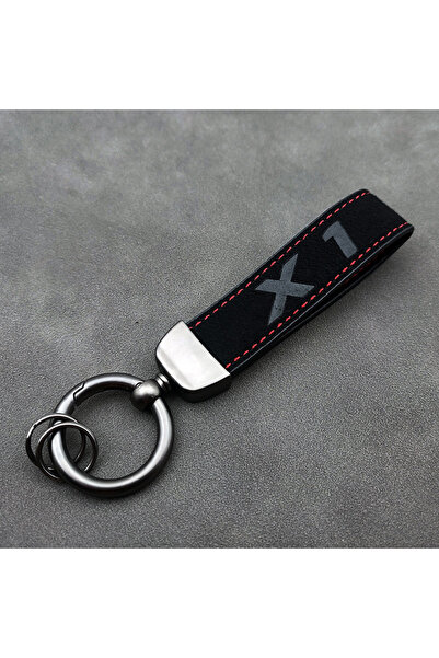 Choice3 BMW X1 Keychain Luxury Women Suede Leather Car Keychain For BMW X1 F4...