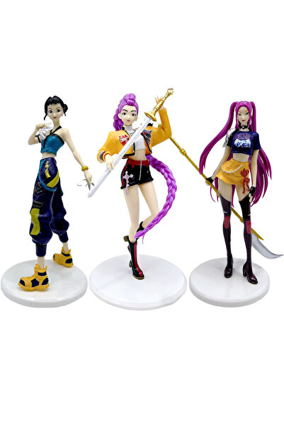 Choice9 بانداي، 3 قطع، بدون صندوق، 18-20 سم، تمثال أنمي كيبوب ديمان هانتن، دم...