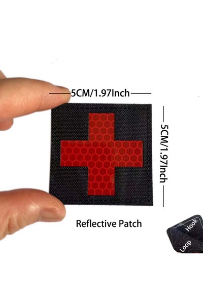 Choice13 31- صليب أسود أحمر للطوارئ والإنقاذ، نجمة الحياة، الصليب الطبي، المس...