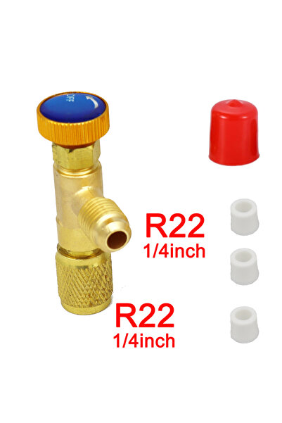 Choice7 LOW 1 R22 R410 Refrigerant Charging Valve Air Conditioning Refrigeran...