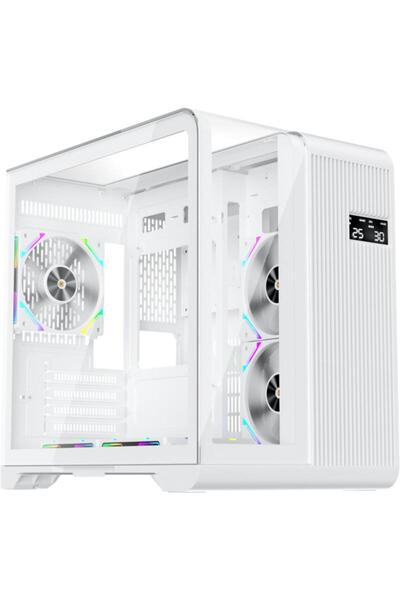 1ST PLAYER RT5 Case, Middle Tower, Without Power Supply (White)