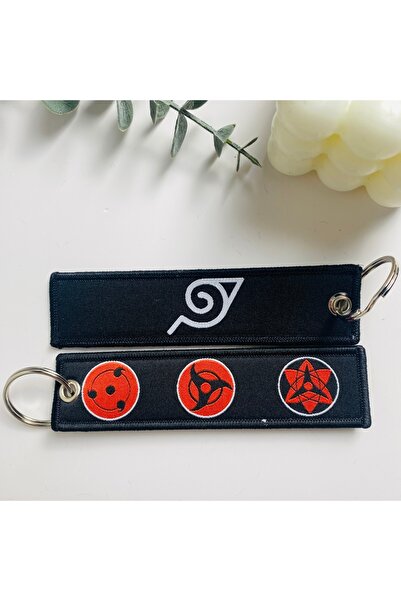 Choice25 Bandai KN-17 Anime Character Cool Key Tag Embroidery Key Fobs For Mo...