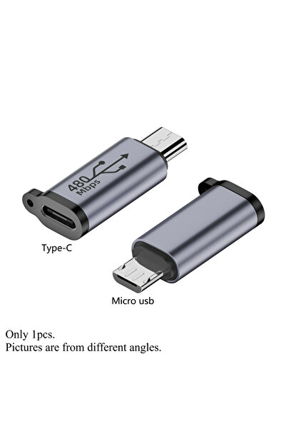 Choice16 5Pcs Type-C to Micro 10/5/2/1pc USB Type-C Adapter Type C To IOS To ...