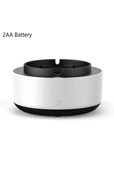 Choice5 منفضة سجائر ذكية بيضاء اللون تعمل بالبطارية، منقي هواء، يزيل دخان الت...