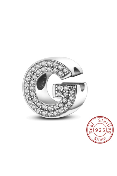 Choice23 KTC165-G Charms Fit Original Bracelet A-Z Alphabet Charms Beads 925 ...