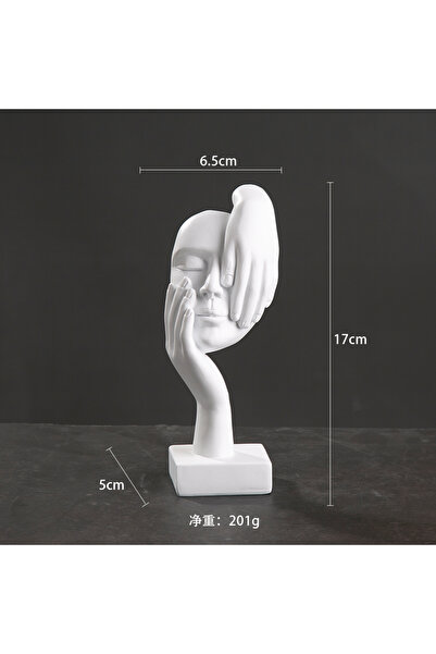 Choice10 تحف فنية أوروبية من الحرف اليدوية البيضاء، منحوتات بسيطة تجريدية على...