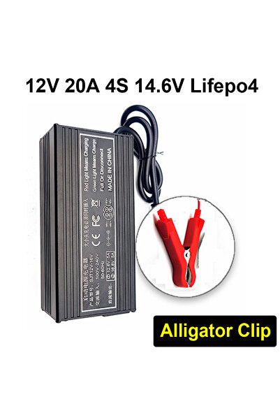 choice2 شاحن بطارية ذكي 12 فولت 20 أمبير بمشبك تمساح وقابس أوروبي، مناسب لبطا...