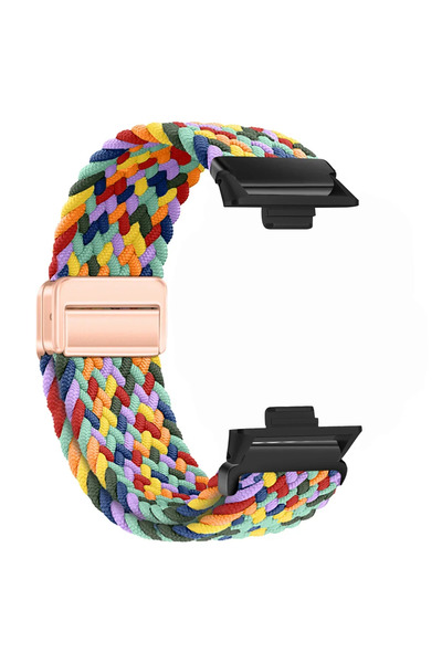 Choice65 سوار Mi Band 9 Pro 8 Pro WSeven-B المغناطيسي المضفر المصنوع من الناي...