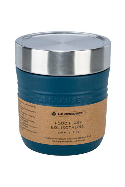 Le Creuset Θερμός On The Go Δοχείο Βαθύ Γαλαζοπράσινο 500 ml