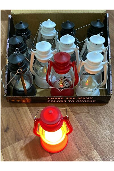 AZOZ MERCHLY Ramadan lantern, battery operated Small Size 12pcs Mix Colors