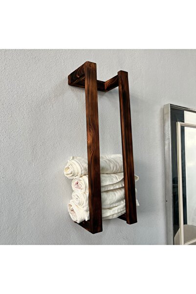 Emintarz Masif Ahşap Duvar Tipi Banyo Mobilyası – Havluluk
