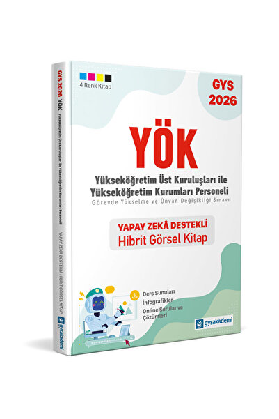 Bi bigelio GYS Akademi 2026 GYS YÖK Yapay Zeka Destekli Hibrit Görsel Kitap