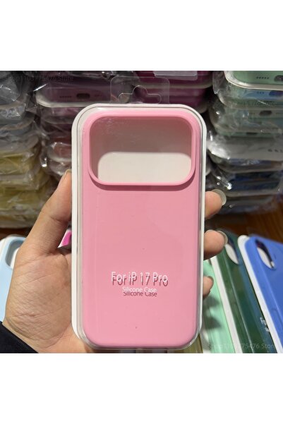 Choice Light Pink iPhone 17 Pro Fashion Original Liquid Silicone Skin Feel So...