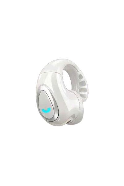 Choice White Bluetooth Wireless Ear-clip Single Headphone Open-Ear Air Conduc...