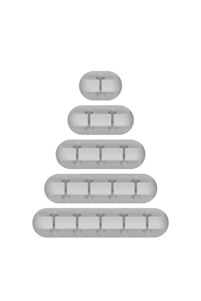 Choice14 1Set Grey Adhesive Cable Holder Clips Cord Management Wire Organizer...