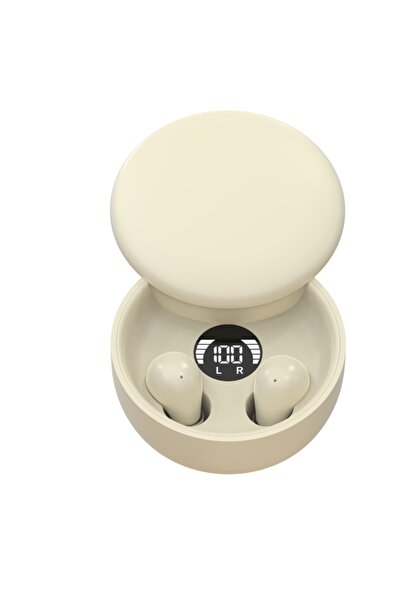 Choice1 سماعات أذن لاسلكية Khaki S6 بتقنية بلوتوث 5.4، صغيرة الحجم، مناسبة لل...