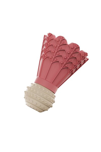 Choice Pink Badminton Shape Bite-Resistant Dog Toy Interactive Chew Toy Relie...