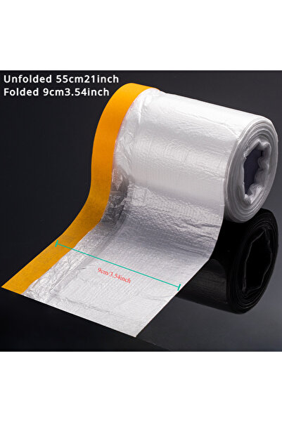 Choice3 55cm20m Washi Paint Protection Film Dust Protection Masking Film Car ...