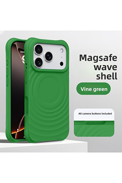 Choice غلاف هاتف رسمي أخضر اللون لهاتف iPhone 17 Pro، متوافق مع iPhone Air 17...