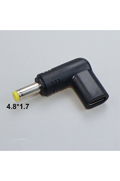 Choice16 محول شحن من النوع C إلى مقبس تيار مستمر، بجهد 12 فولت (4.8-1.7 مم)، ...