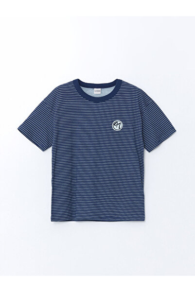 LC Waikiki Nova sezonska okrugla kragna majica za dečake - S5DV36Z4