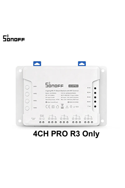 Choice1 مفتاح ذكي رباعي القنوات SONOFF 4CH PRO R3 / 4CH PRO R3 يعمل بتقنية ال...